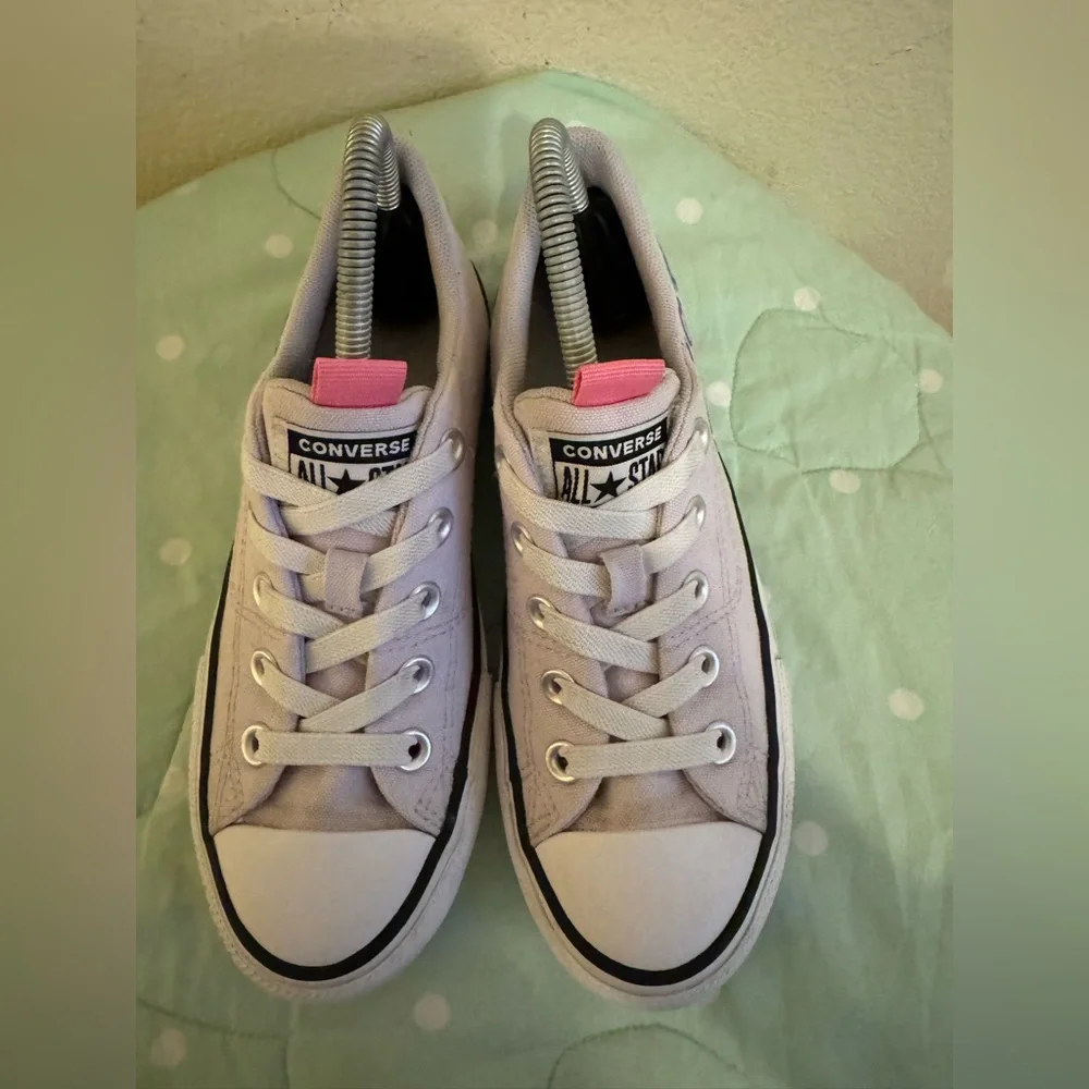 Converse Light Purple and Pink Sneakers Kids size 2